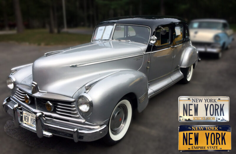 Hudson with NEW YORK plate